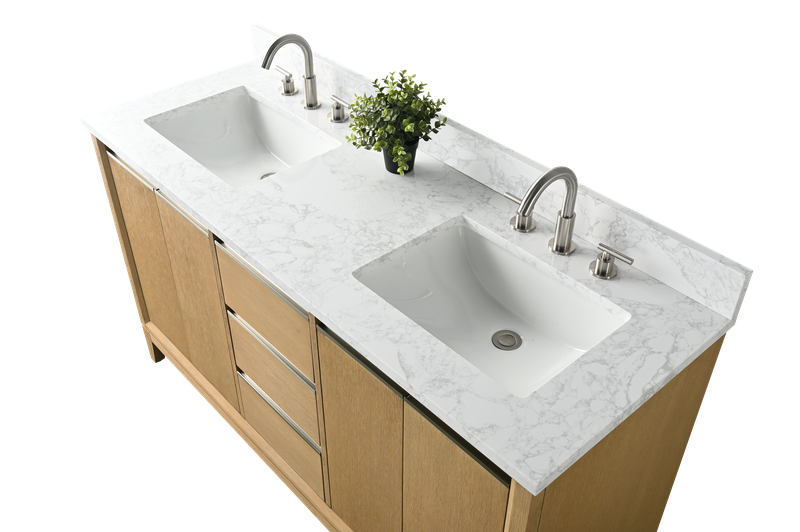 60 inch Lindsay Double Vanity - multiple colors