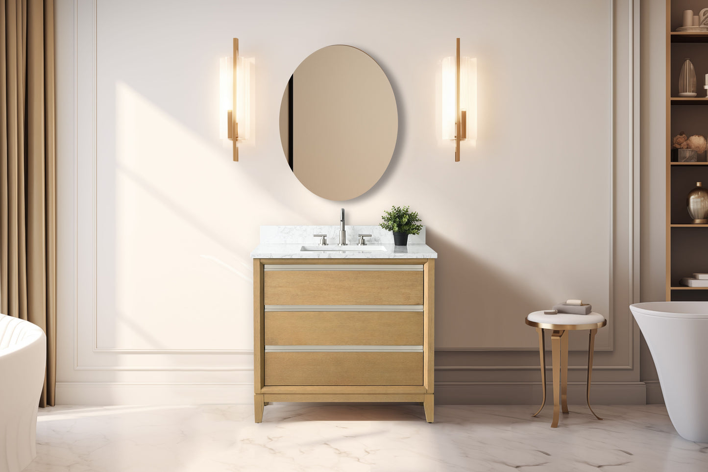 36 inch Lindsay Vanity - multiple colors
