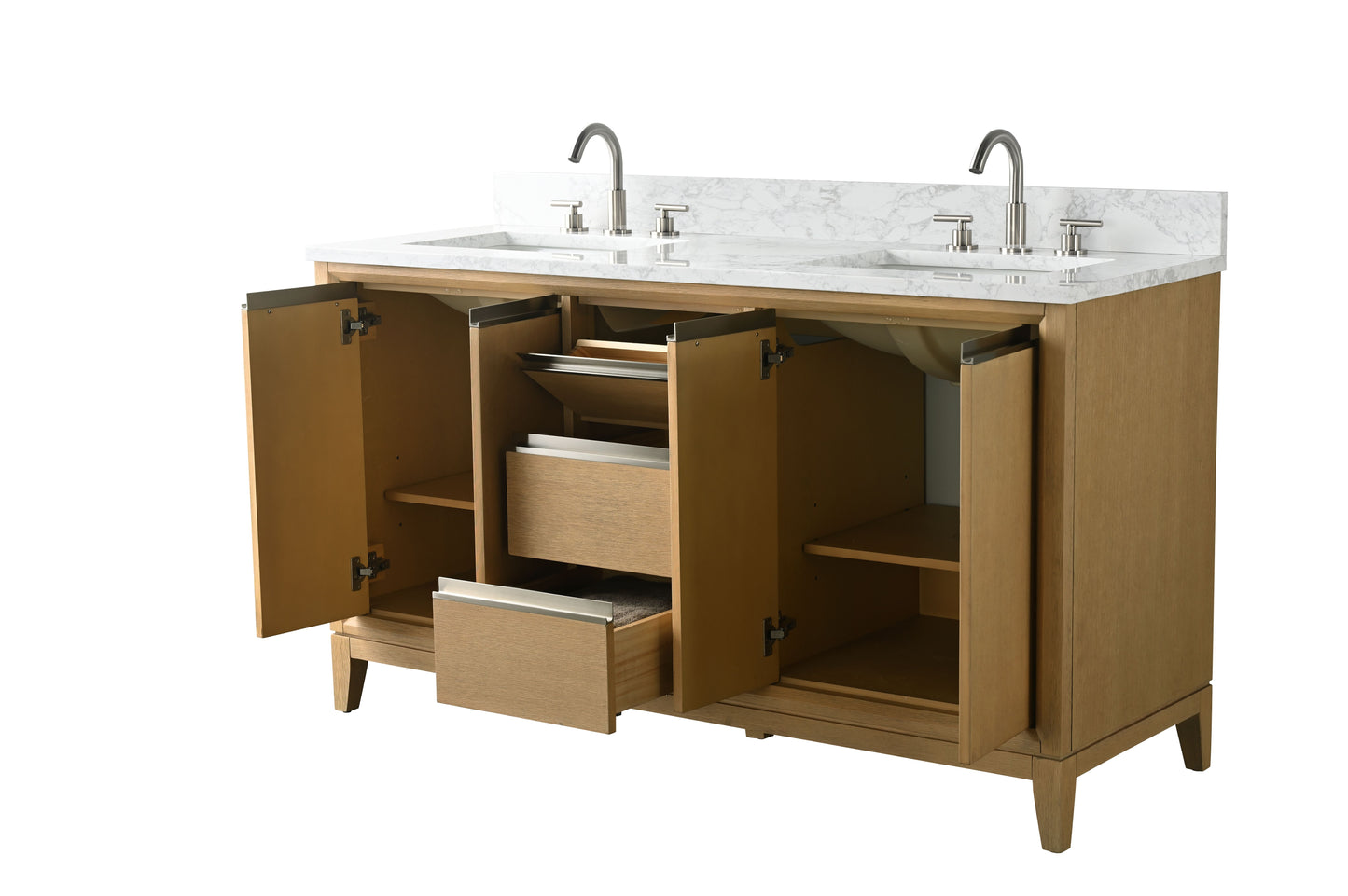 60 inch Lindsay Double Vanity - multiple colors