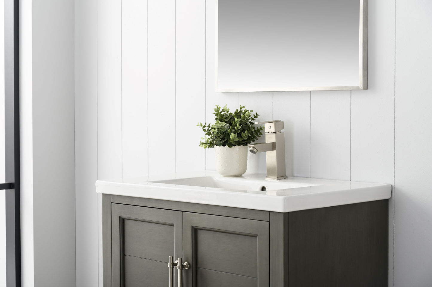 30" Modern Farmhouse, single sink vanity