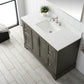 48" Modern Farmhouse, single sink vanity