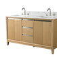 60 inch Lindsay Double Vanity - multiple colors