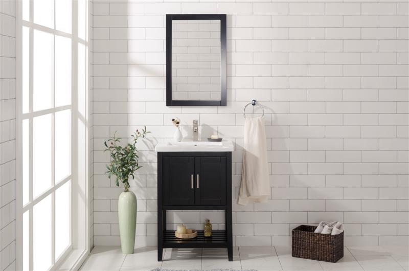 24" Console Single Sink Vanity, multiple colors