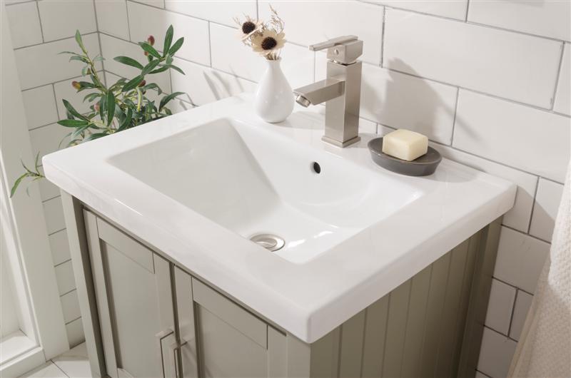 24" Console Single Sink Vanity, multiple colors