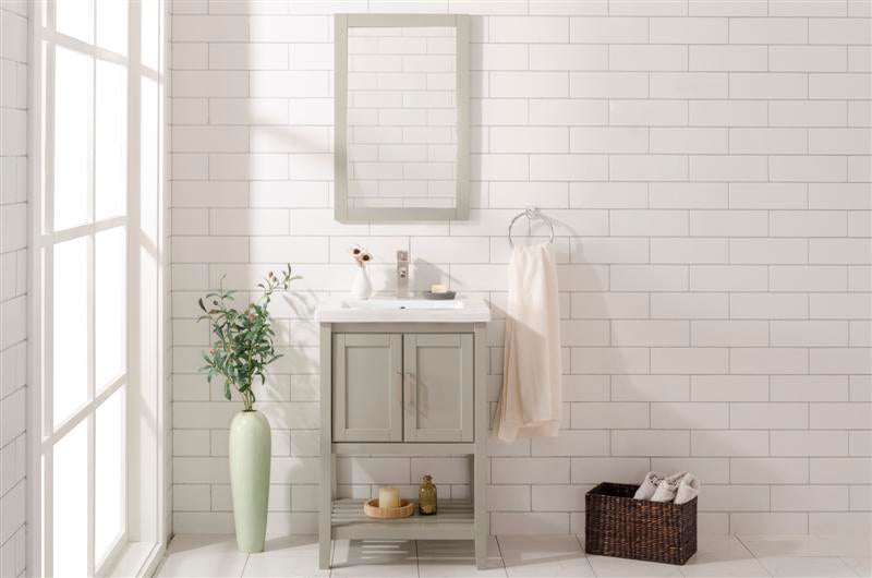 24" Console Single Sink Vanity, multiple colors