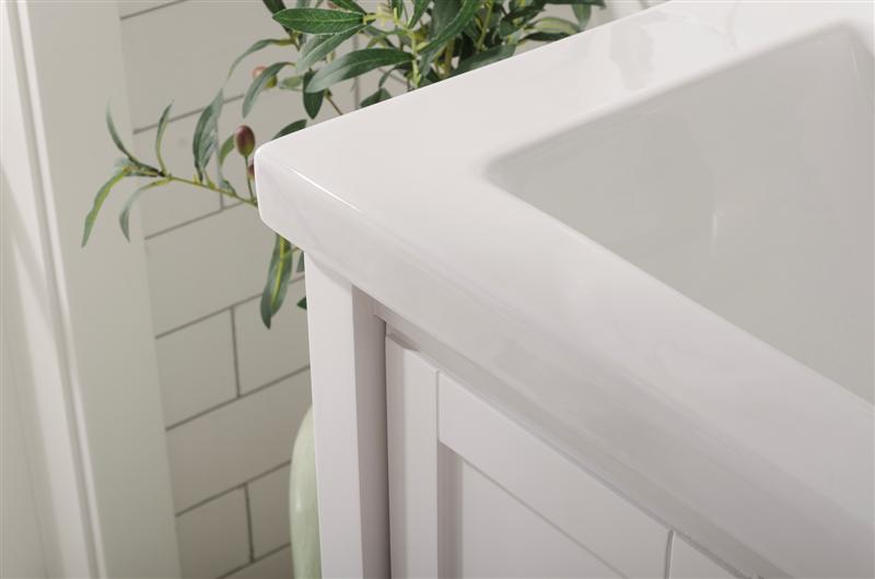 24" Console Single Sink Vanity, multiple colors