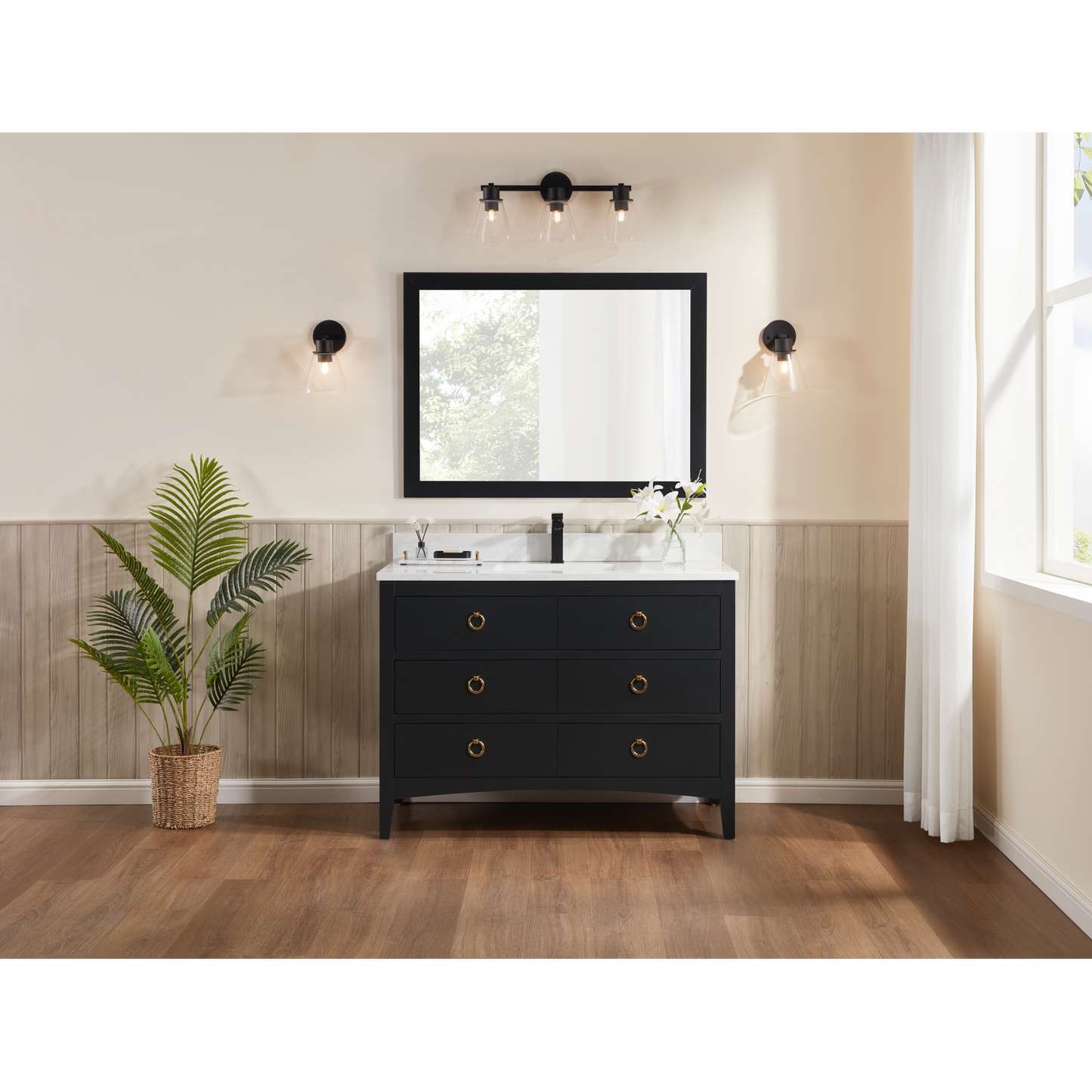 48" Timeless Vanity, single sink