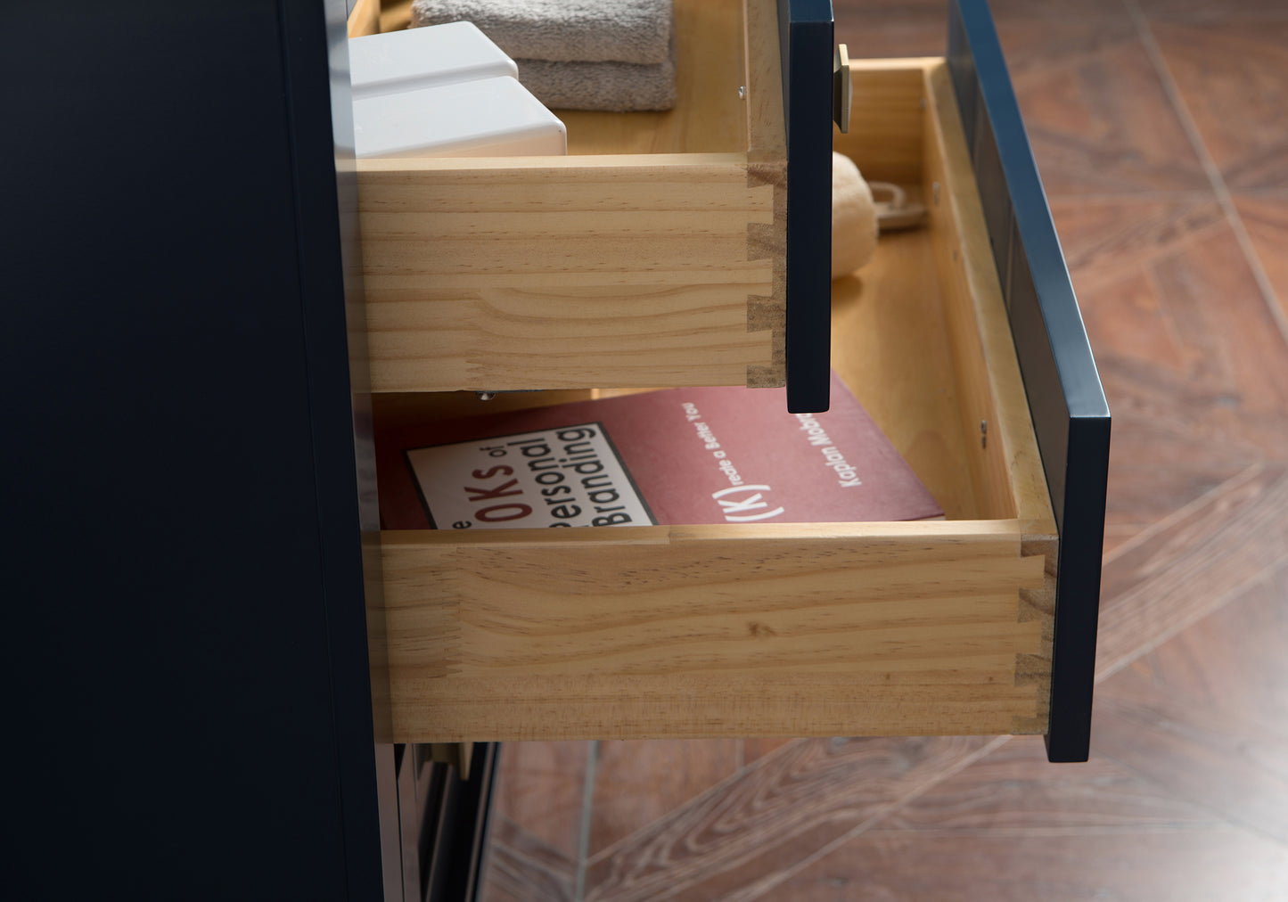 30" Navy Blue Single Vanity