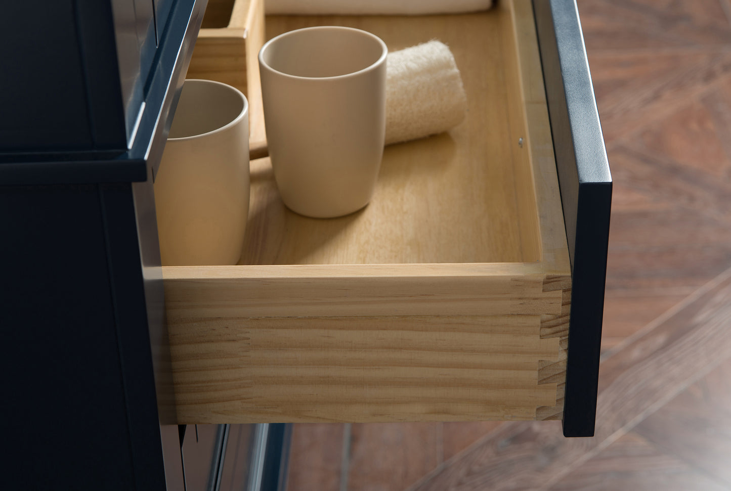 36" Navy Blue Single Vanity