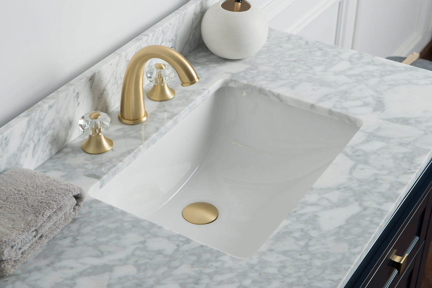 36" Navy Blue Single Vanity