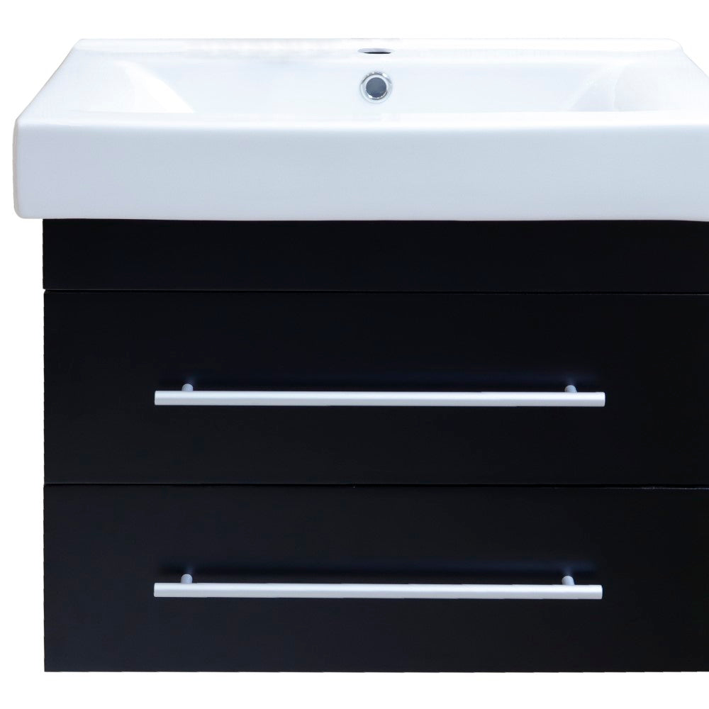 24" Modern Floating Single Sink Vanity, multiple colors