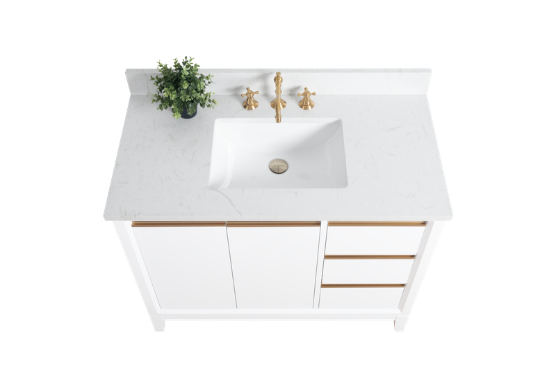 42 inch Lindsay Vanity - multiple colors
