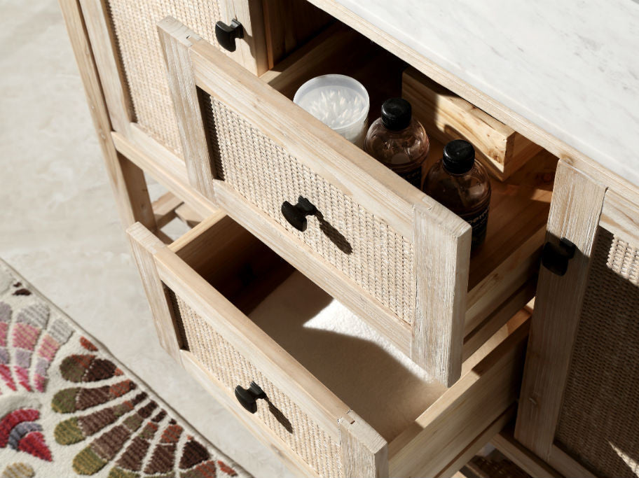 48" Solid Wood Sink Vanity - multiple colors