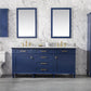 72" Classic Double Sink Vanity Cabinet - multiple color options