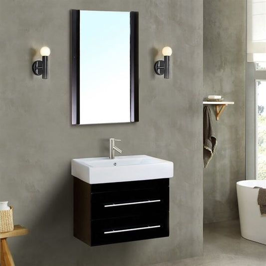 24" Modern Floating Single Sink Vanity, multiple colors
