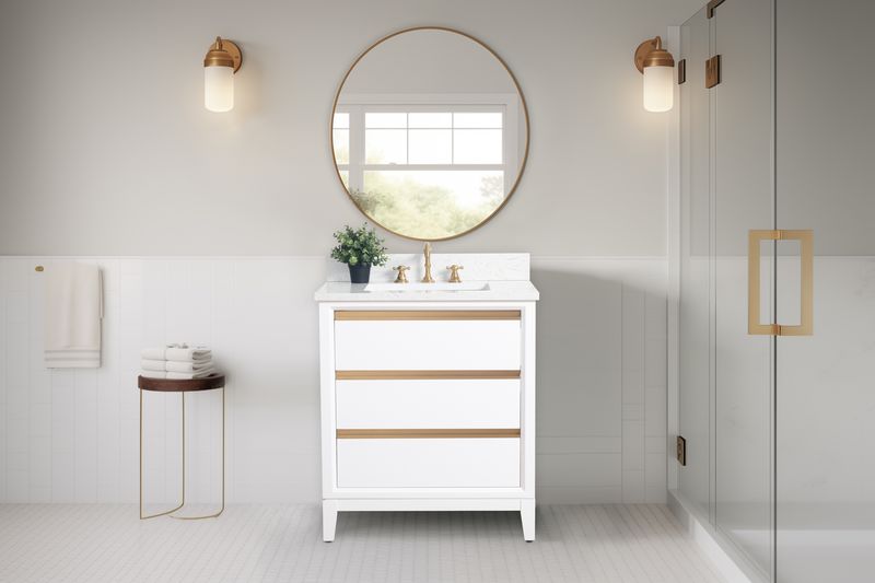 30 inch Lindsay Vanity - multiple colors