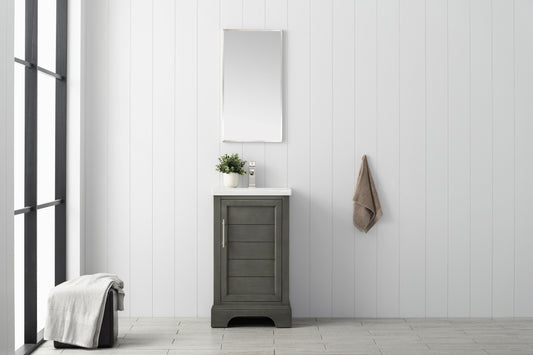 20" Modern Farmhouse, single sink vanity