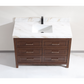 48" Sophisticated Vanity, single sink