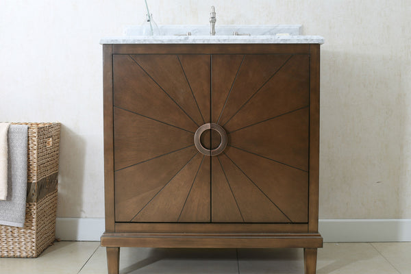 30 Antique Coffee Single Vanity Sink - multiple colors