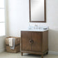 30" Antique Coffee Single Vanity Sink - multiple colors