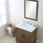 30" Antique Coffee Single Vanity Sink - multiple colors