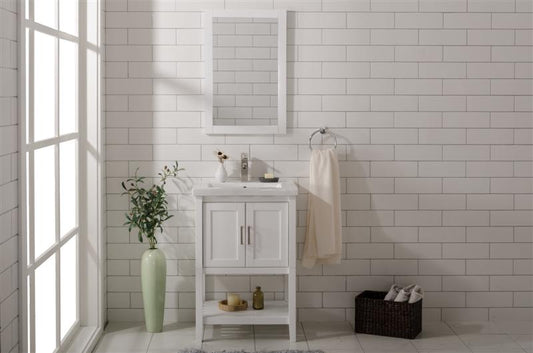 24" Console Single Sink Vanity, multiple colors