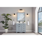36" Scalloped Vanity, single sink