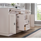 60" Elegant, double sink vanity