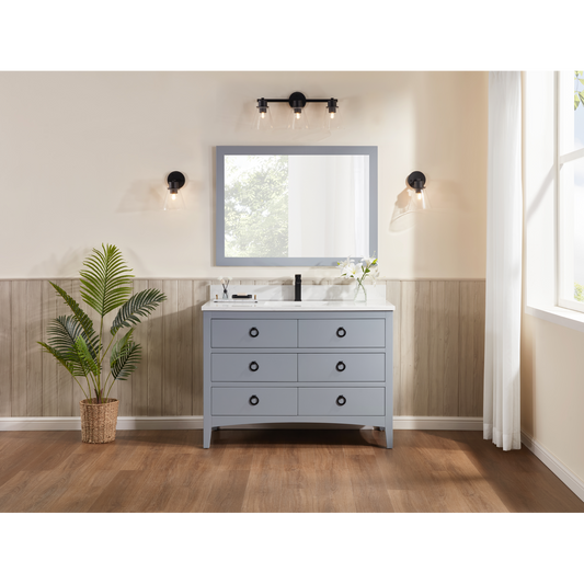 48" Timeless Vanity, single sink