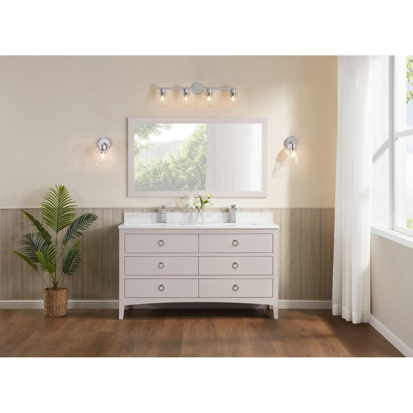 60 Timeless Vanity, double sink